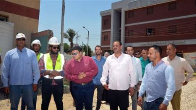 بني سويف نائب المحافظ يتابع مشروعات حياة كريمة في قطاعات الصحة الخدمية والجماهيرية