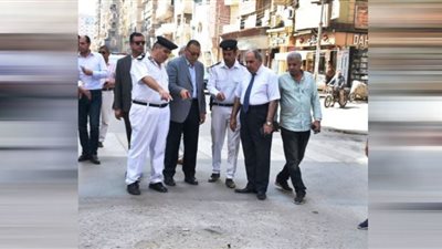 محافظ الشرقية يتفقد الزقازيق لمتابعة تنفيذ المخطط المروري الجديد