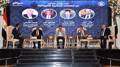 وزير الرياضة يُشارك في جلسة حوارية حول عمق العلاقات المصرية السودانية
