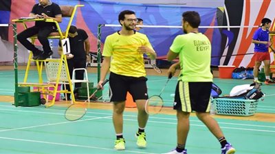 أدهم حاتم وأحمد صلاح يحصدان الميدالية البرونزية في بطولة مصر الدولية للريشة الطائرة