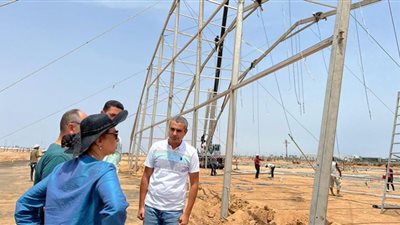 وزيرة البيئة تستكمل متابعتها للمنطقة الخضراء من أجل قمة المناخ cop27