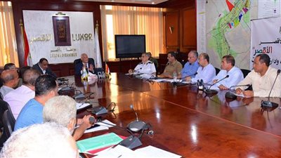 الأقصر تستعد لبدء تنفيذ المرحلة الأولى من الموجة 20 لإزالة التعديات