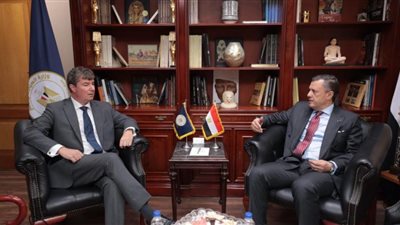 وزير السياحة يبحث تعزيز التعاون مع سفير دولة بلجيكا بالقاهرة