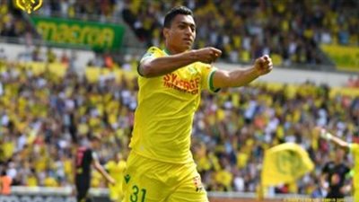 مصطفى محمد ينفعل في مواجهة نانت وبريست بسبب ركلة جزاء