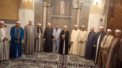 افتتاح مقرأة كبار القراء من مسجد الحسين