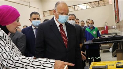 محافظ القاهرة يفتتح أعمال تطوير الورش المركزية لإصلاح السيارات