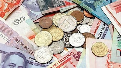 تباين أسعار العملات الأوروبية والآسيوية مقابل الجنيه اليوم