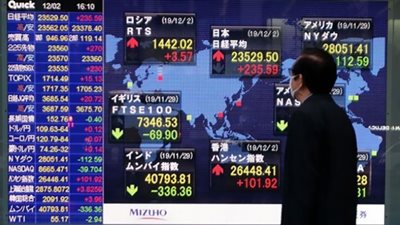 البورصة اليابانية تغلق على ارتفاع