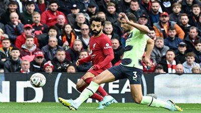 ليفربول يتعادل أمام مانشستر سيتي في شوط أول مثير
