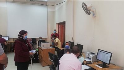 معامل تنسيق جامعة كفرالشيخ تستقبل 250 طالبا