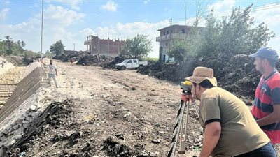 آخر تطورات أعمال تأهيل ترعة الصبابة بالشرقية