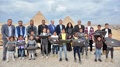 يوم ترفيهي للأطفال الأيتام وذوي الهمم بالأهرامات
