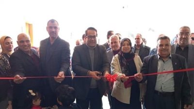 وكيل تعليم الغربية يفتتح معرض اللوحات الزيتية بزفتي