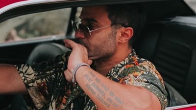 أحمد فهمي يواصل تصوير 