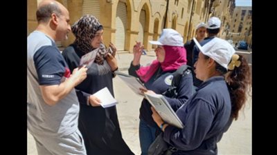 صرف صحى القاهرة الكبرى ينفذ حملة لتوعية المواطنين بروضة السيدة