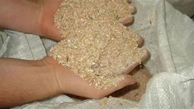 ضبط 10 أطنان نخالة خشنة مجهولة المصدر في المنوفية