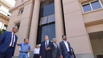 علام يتفقد التشطيبات النهائية لمبنى نقابة المحامين العامة الجديد | صور