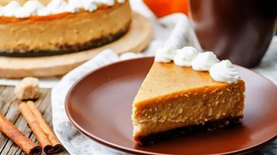 يقوي المناعة وغني بالفيتامينات| طريقة تحضير تشيز كيك بالقرع