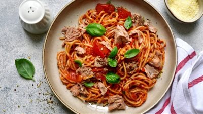 طريقة عمل باستا بالتونة للدايت