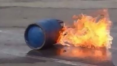 إصابة شخص بحروق فى انفجار أسطوانة غاز بأوسيم