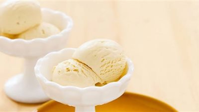 طريقة عمل آيس كريم بالفانيليا للدايت