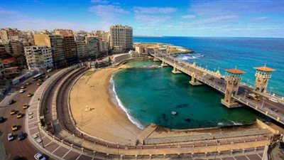 الأرصاد تحسم جدل غرق الإسكندرية