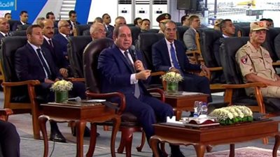 السيسي: احتياطي مصر والطلب العالمي كافيان لوضع أي استثمارات في مشروع البرلس