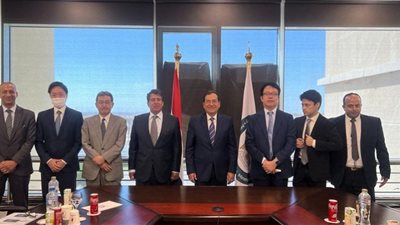 وزير البترول يبحث مع شركة تويوتا تسوشو اليابانية إنتاج الأمونيا الزرقاء