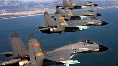 15 طائرة صينية تعبر خط الوسط بمضيق تايوان
