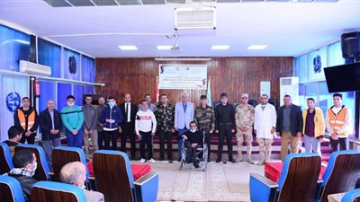 جامعة سوهاج تستقبل لجنة التجنيد لإنهاء موقف الطلاب ذوي الإعاقة