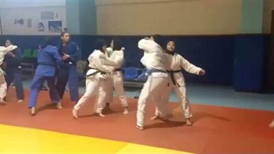 معسكر تدريبي للاعبي المشروع القومي للموهبة والبطل للجودو