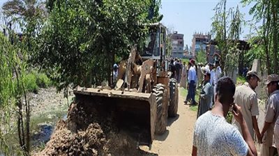 إزالة 115 حالة تعد على مساحة 12 ألف متر مباني و86 فدان بالشرقية