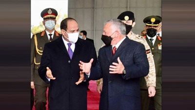 الرئيس السيسي يتلقى اتصالًا هاتفيًا من ملك الأردن