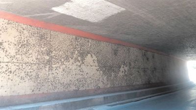 نفق سعد سليم تحول إلى مغارة