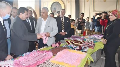 وزير الرياضة ومحافظ القليوبية يكرمان أبطال مركز شباب بيجام الفائزين ببطولة العالم للكاراتيه