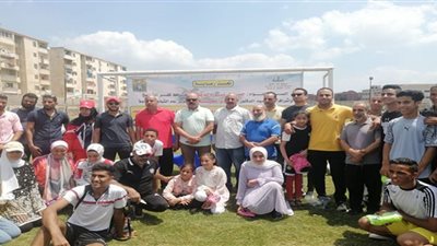 كفر الشيخ تنظم المسابقة الرياضية أسرع ولد وبنت بنادي سخا