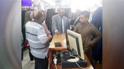 حماية المستهلك يشن حملات على 48 كيان تجارى بأسوان