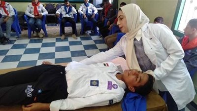 دورة تدريبية عن الإسعافات الأولية لفرق الجوالة بمراكز شباب فوه