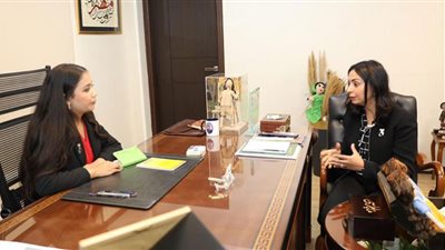 شروق علاء الدين رئيس القومي للمرأة ليوم واحد