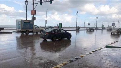 أمطار على الإسكندرية وعدد من المحافظات| فيديو
