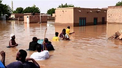 فيضانات السودان.. تدمير منازل وتشريد مواطنين