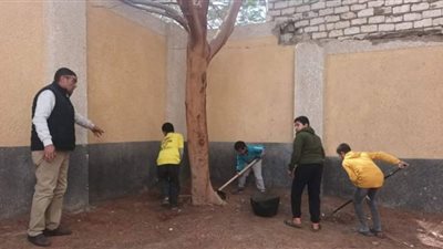 معسكر خدمة عامة بمركز شباب الشوش بسوهاج