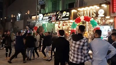 أسيوط تواصل الاحتفال بالعام الجديد بالشوارع والميادين