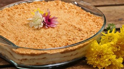 حضري كريم كراميل بالبسكويت وتمتعي بمذاق شهي