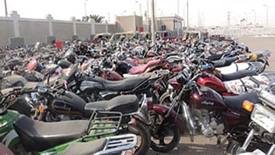 373 دراجة نارية مخالفة خلال حملات مكبرة