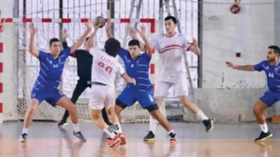 زمالك 2004 يهزم دلفي فى دوري المرتبط لكرة اليد