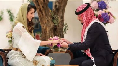 موعد عقد قران ولي العهد الأردني على الآنسة رجوة خالد السيف