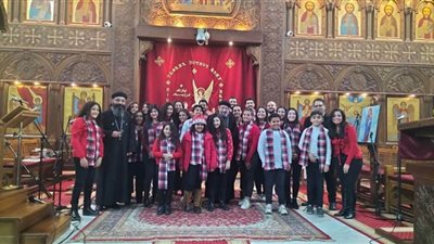 تفاصيل احتفالية رأس السنة الميلادية في كنيسة الملاك رافائيل