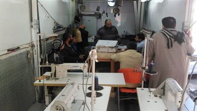 بدء التدريب المهني على التفصيل والحياكة وأعمال الكهرباء بكفر الشيخ