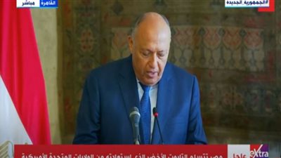 وزير الخارجية يُشيد برد الفاتيكان قطعًا أثرية لمصر (شاهد)